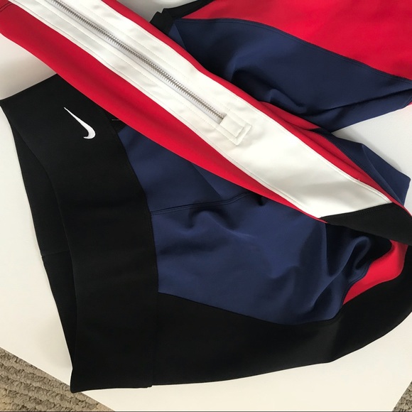 Nike Made in Italy Red White and Blue Legging - Picture 5 of 8